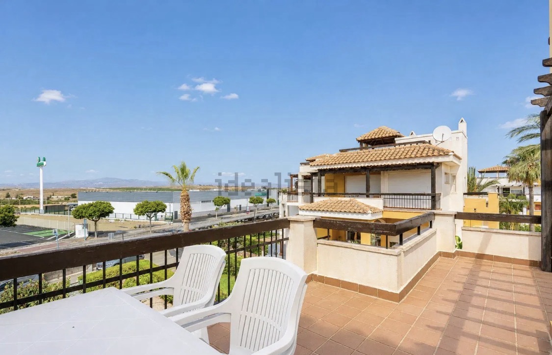 Terasa apartmánu ve Vera Playa